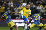 巴西1比0战胜哥伦比亚，成第4支提前晋级世界杯的球队